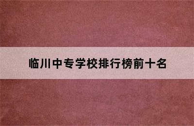 临川中专学校排行榜前十名