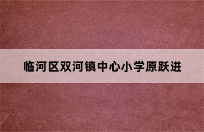 临河区双河镇中心小学原跃进