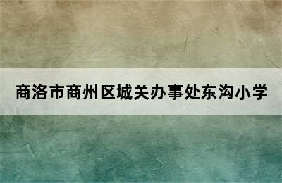 商洛市商州区城关办事处东沟小学