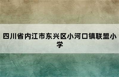 四川省内江市东兴区小河口镇联盟小学