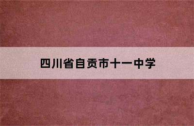 四川省自贡市十一中学