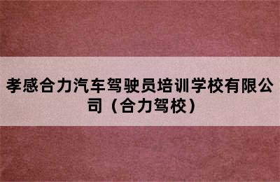 孝感合力汽车驾驶员培训学校有限公司（合力驾校）