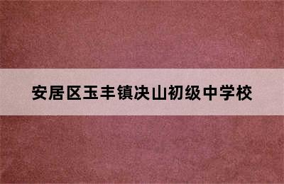 安居区玉丰镇决山初级中学校