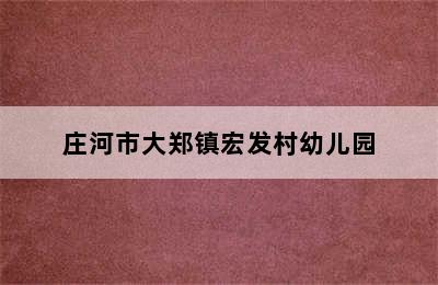 庄河市大郑镇宏发村幼儿园