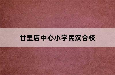 廿里店中心小学民汉合校