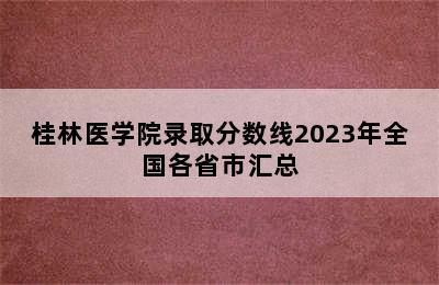 桂林医学院录取分数线2023年全国各省市汇总