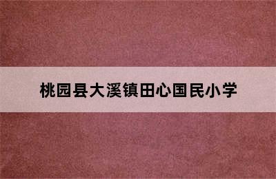 桃园县大溪镇田心国民小学