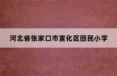 河北省张家口市宣化区回民小学