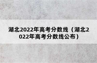 湖北2022年高考分数线（湖北2022年高考分数线公布）