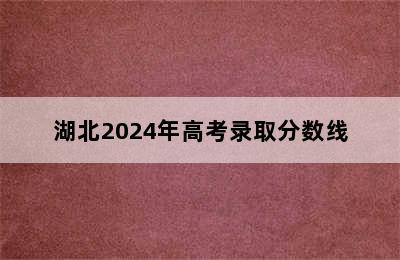 湖北2024年高考录取分数线