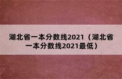 湖北省一本分数线2021（湖北省一本分数线2021最低）