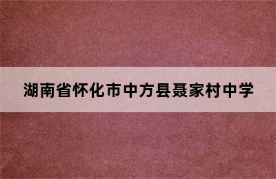 湖南省怀化市中方县聂家村中学