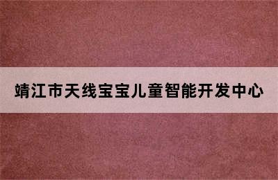 靖江市天线宝宝儿童智能开发中心